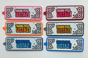 A-5 Thank You Ustaz! tag, all 6 colourways